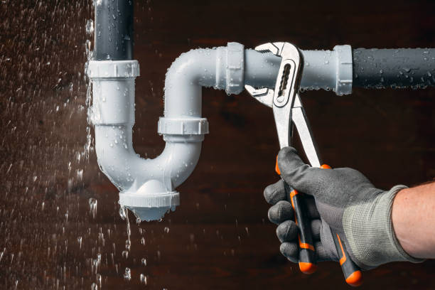 Professional Drain Cleaning technician working in Hampton, MD